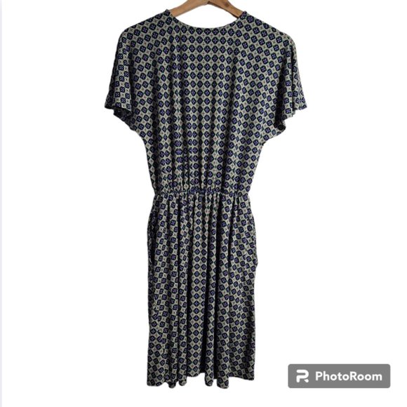 Boden Flutter Sleeve Jersey Dress Size 4 - Picture 5 of 8